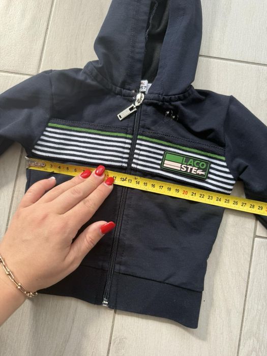 Спортивна кофта дитяча, кофта лакоста lacoste
