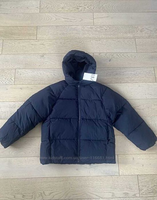 Пуховик пуфер куртка Zara Зара ріст 122, 134/140, 146/152 єврозима