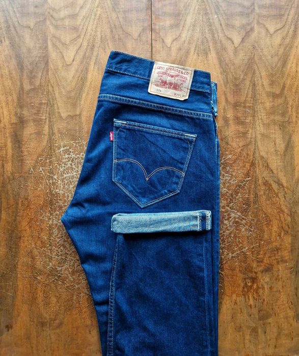 Джинсы (Levis 501/504) Синии. разм.W32-L32