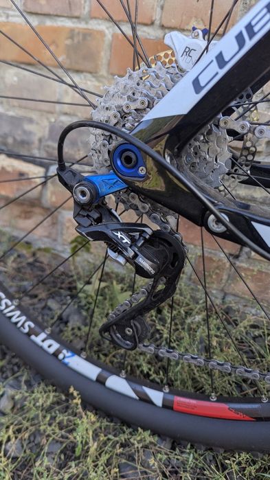 Велосипед двохпідвіс Cube ams Carbon XL/fox/Shimano XT/Formula