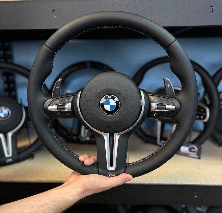 ‼️ BMW M Sport Руль зі Шкіри Nappa ‼️ Спортивне Кермо M3 Style F20 F21 F30 F31 F32 F33 F36 F10 F11 X3 F25 X5 F15