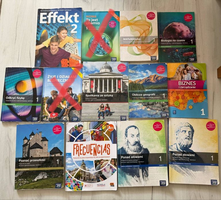 Książki klasa I Liceum