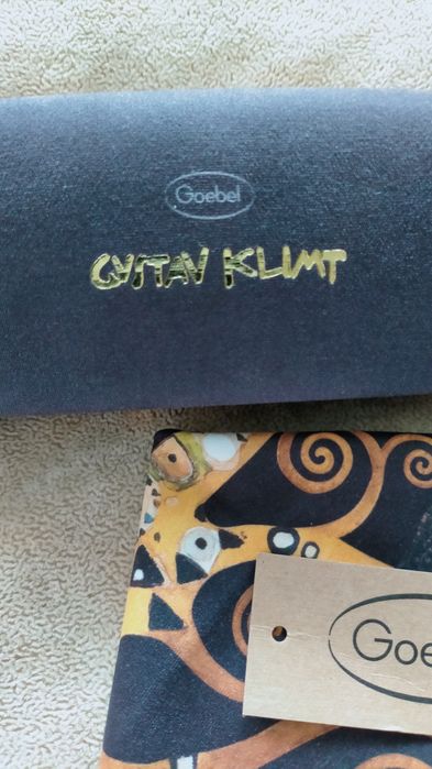 Etui do okularów i ściereczka Gustav Klimt