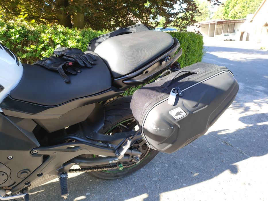Kufry boczne Kappa ze stelażem 2 x 17 l do Kawasaki ER-6 2012+