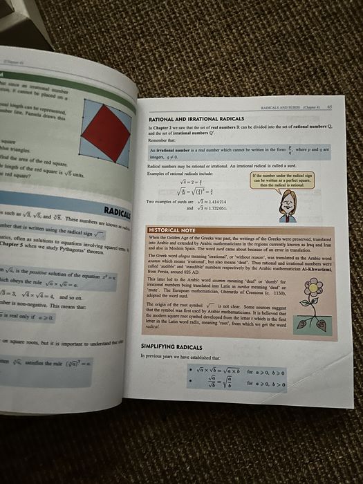 Manual de matemática da Haese para 10