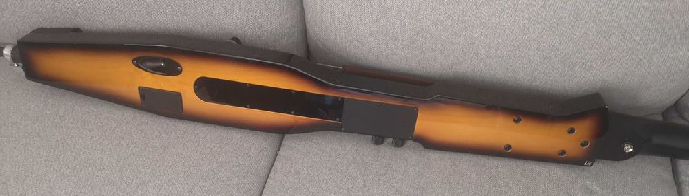 Stagg Electric Double Bass, Honey, 3/4.