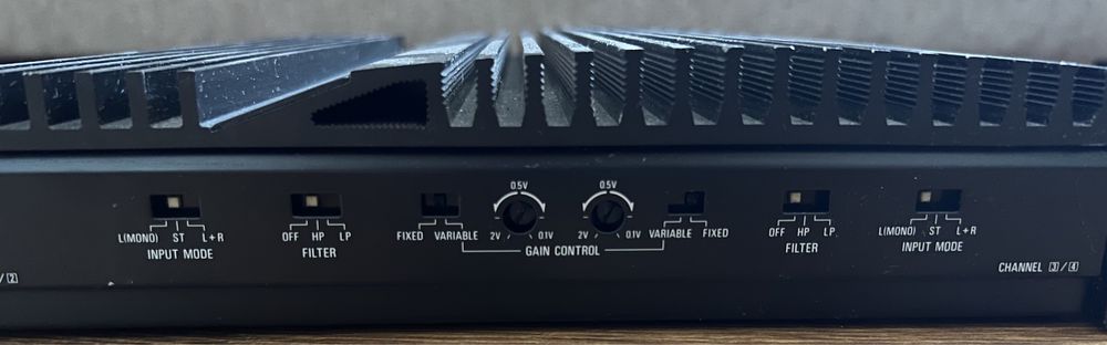 Alpine 3554 4/3/2 Channel Power Amplifier
