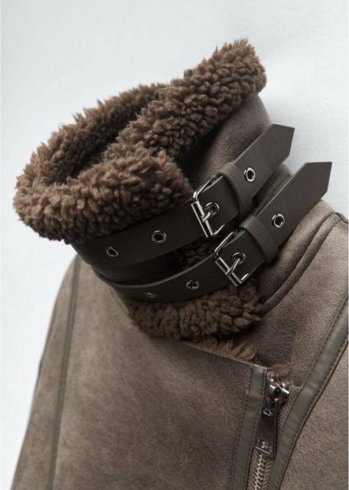 Дублянка zara тепла еко хутро