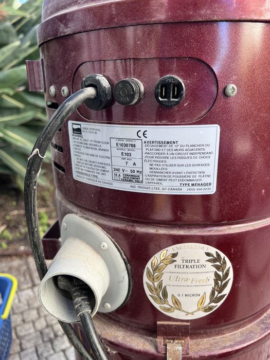 Aspiração Central Sanostra E101 e E103