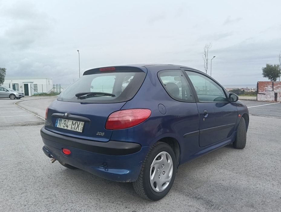 Peugeot 206 5 lugares Pombal • OLX.pt