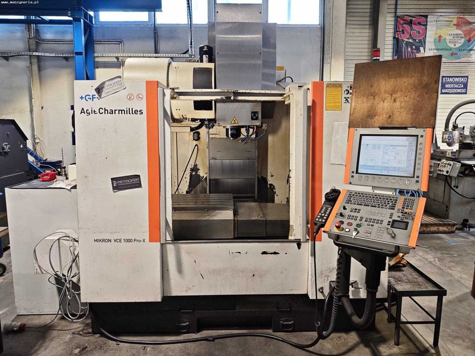Frezarka CNC Mikron VCE 1000X PRO