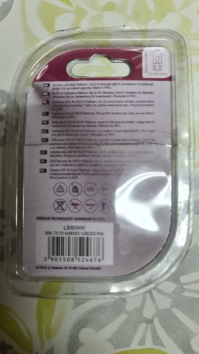 Lampedas led 5w novas