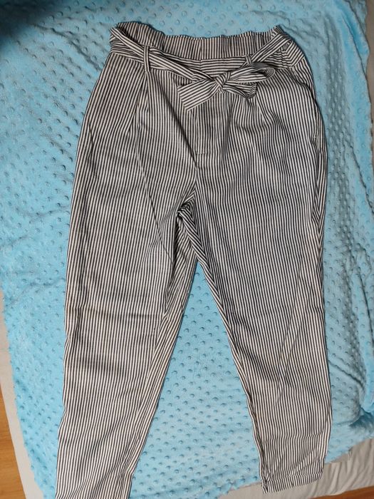 Spodnie eleganckie 38 paski