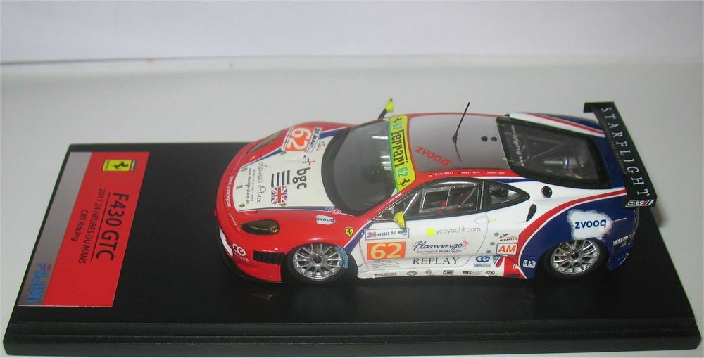 Fujimi/TSM - Ferrari F430 GTC - 24 Horas de Le Mans 2011 - Pierre Ehret, Roger Wills, Shaun Lynn