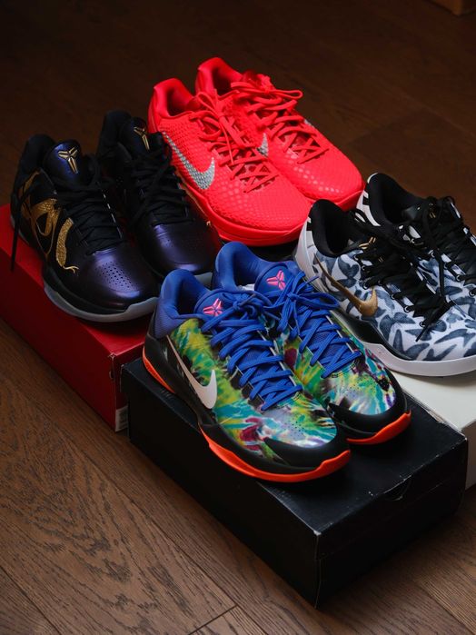 Nike Kobe 5 / 6 / 8 Protro – zestaw 4 par