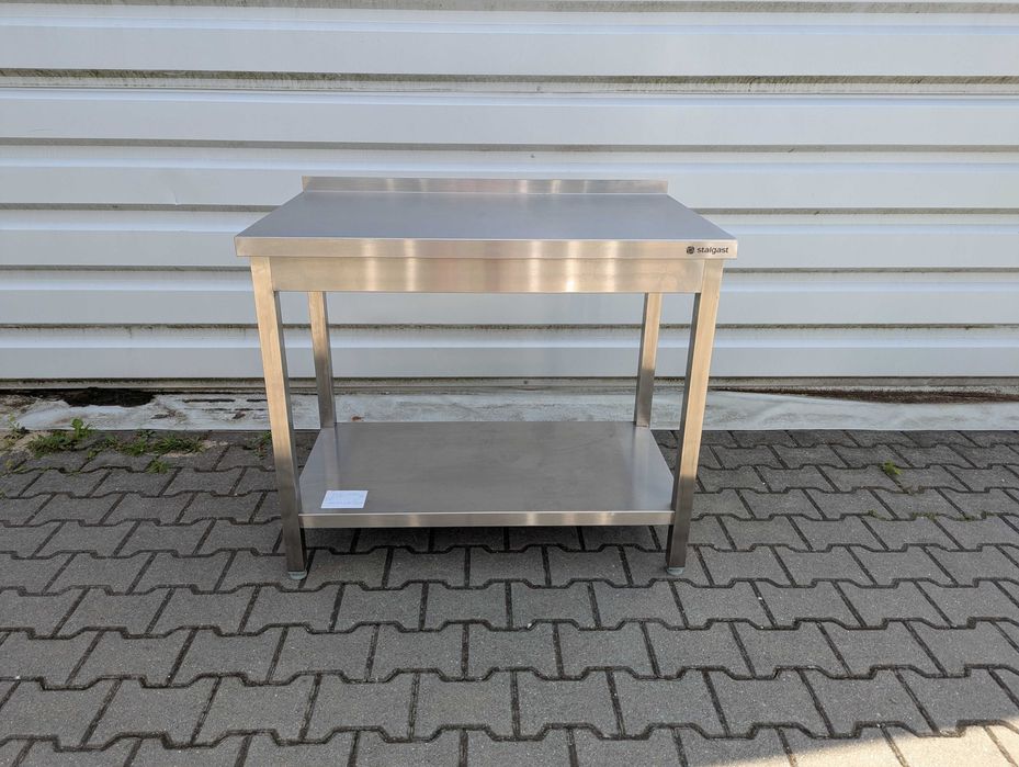 Stół spawany z półką Stalgast 1000x600x850mm
