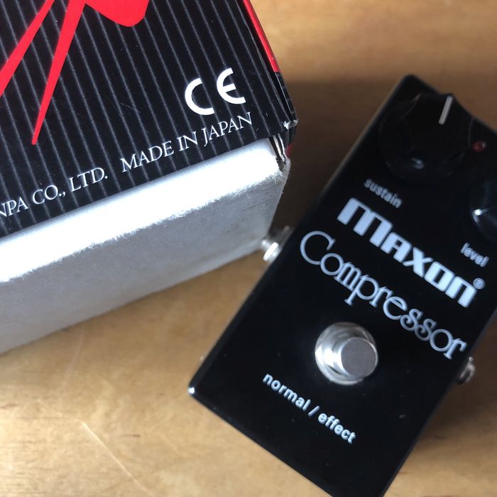 Vendo/troco Pedal Maxon CP 101 Compressor - Made in Japan