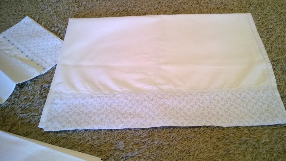 Conjunto de lençois para cama de grades