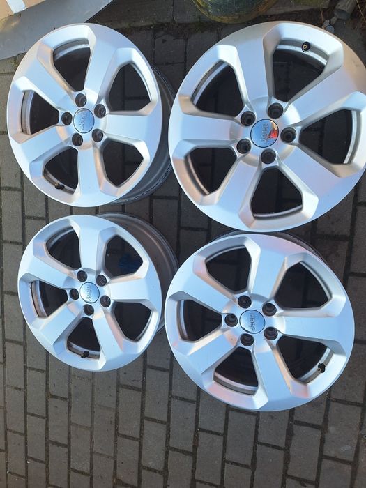 Felgi aluminiowe 17 cali Jepp Compass Fiat 5x110 orginalne Jeep