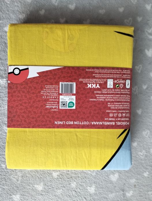 Komplet pościeli Pokemon 160x200 pościel dziecięca 100% bawełna
