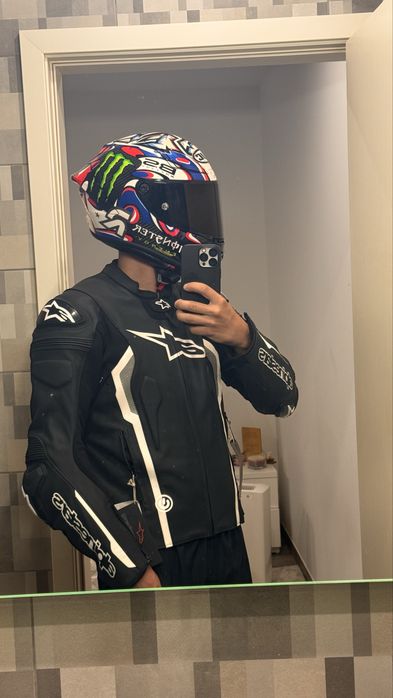 Casaco alpinestars Missile V2 Black / White