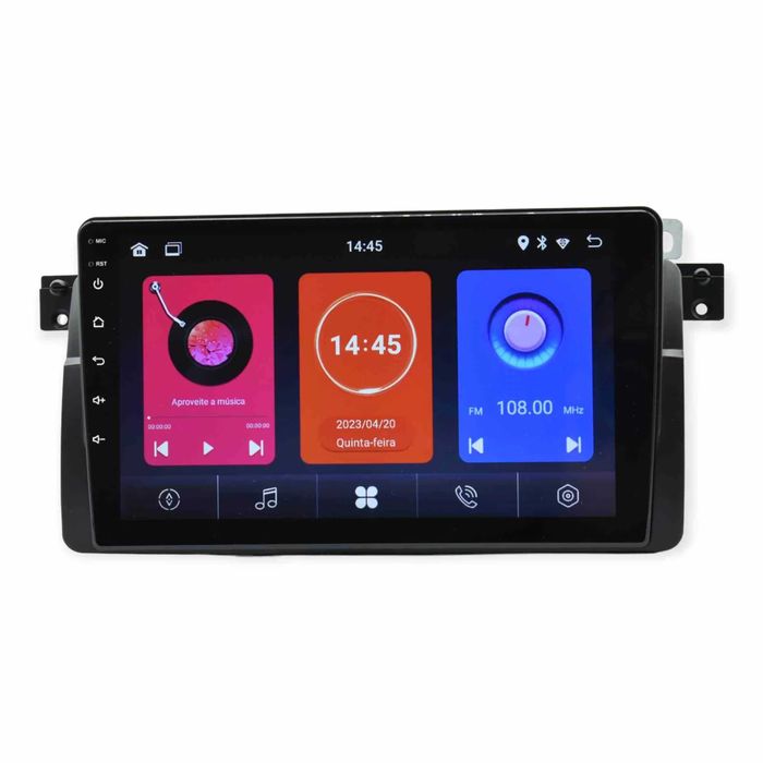 Rádio Android auto para BMW Série 3 (E46)