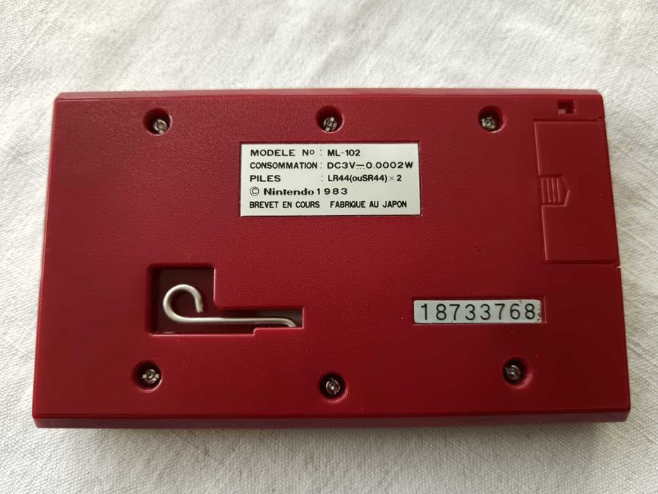 Mario's Cement Factory (Nintendo GameWatch, Loose, Tested, No Battery)