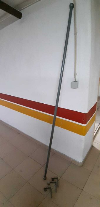 Varão Extensível até 3m com terminais e suportes