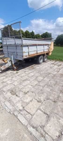 rozrzutnik obornika  roztrząsacz obornika  tandem 6t  nie fortschrit
