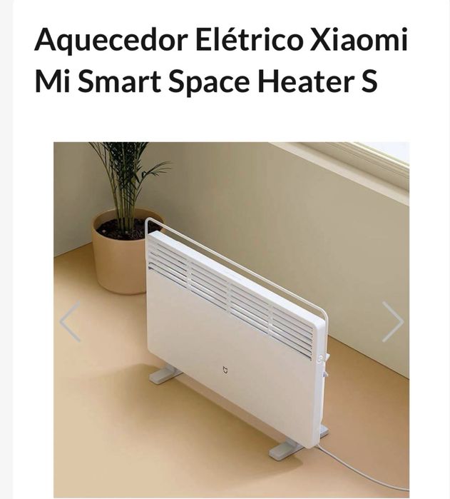 Aquecedor Elétrico Xiaomi Mi Smart Space Heater S