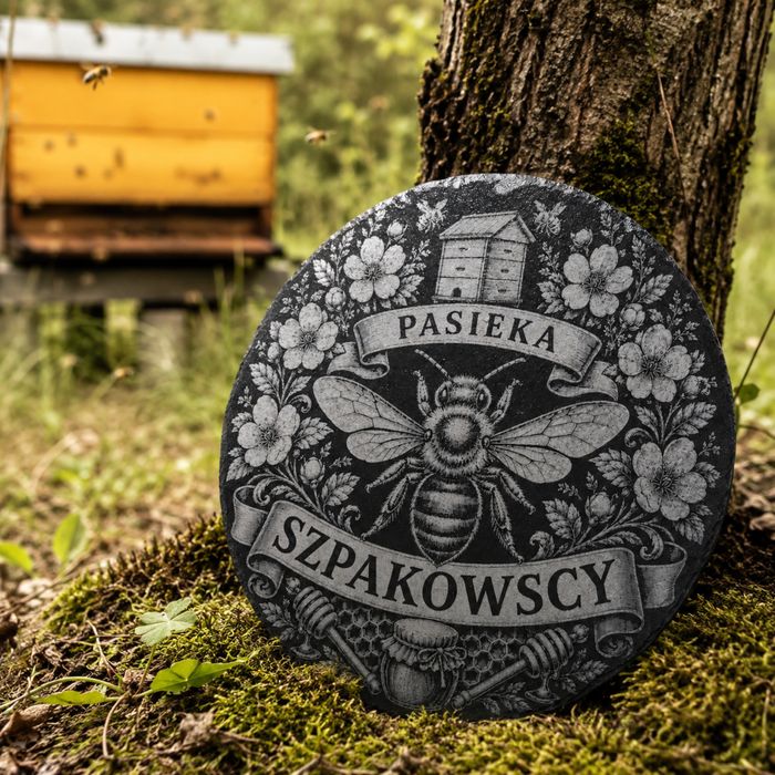 Podstawki z łupka kamiennego