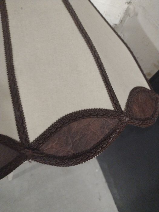 duży abażur klosz żyrandol