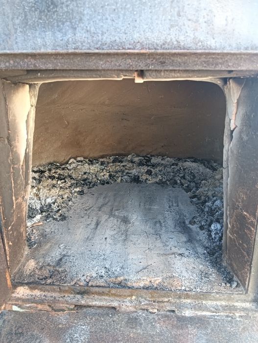 Forno a lenha usado