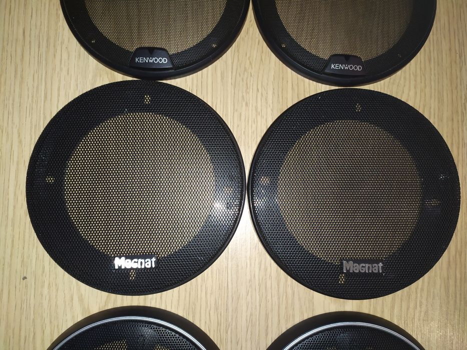 Сетки для авто динамиков 13см. Как,Kenwood,Magnat,Prology,новые