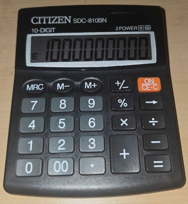 Калькулятор Citizen SDC-810BN