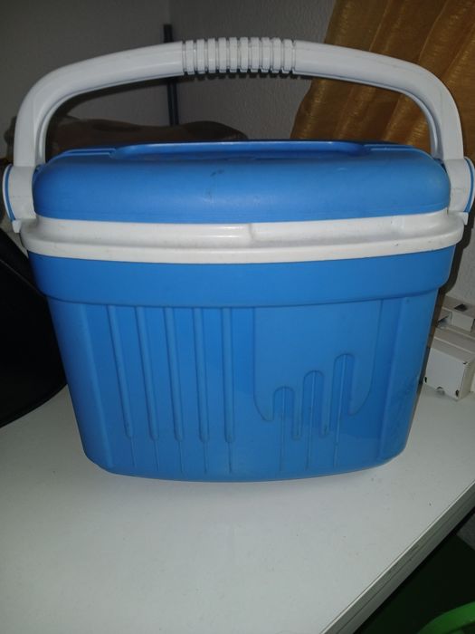 Geleira camping azul