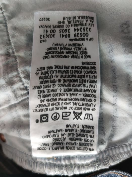 Spodnie damskie Levi Strauss 529