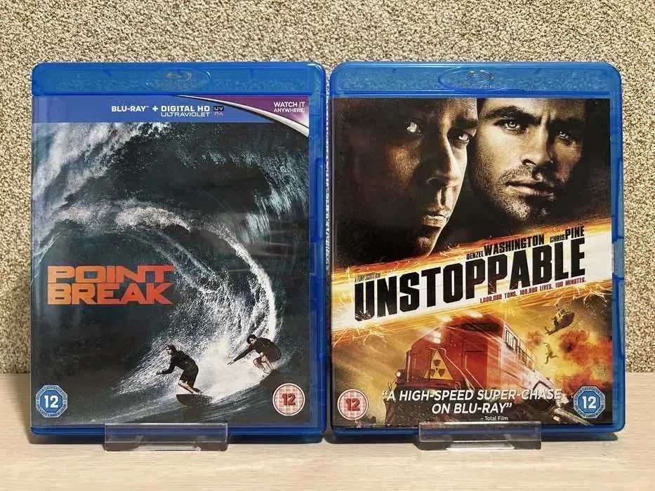 Blu-ray диски Amaray Советник/Заложница/Неуправляемый с переводом.