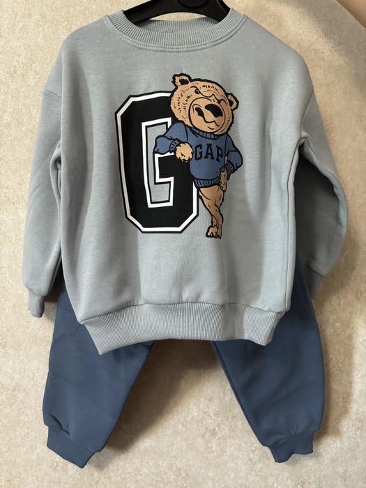 Костюм GAP, теплый, с начесом, костюм для мальчика!