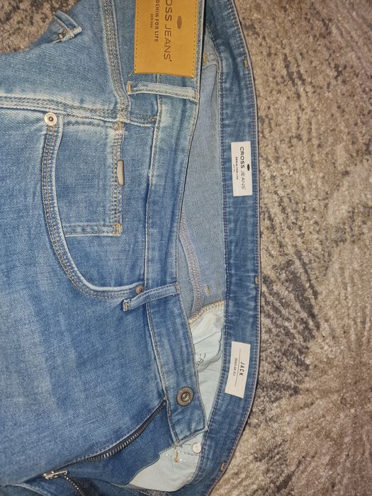 Spodnie Cross Jeans w36L 32 jak nowe.