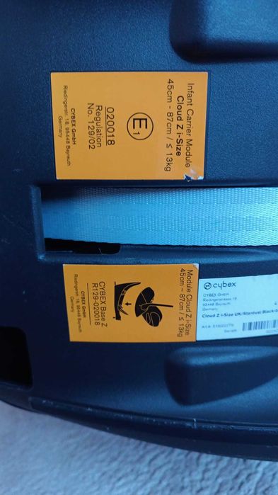 Ovo bébé, Cybex Platinum, Cloud Z I-Size