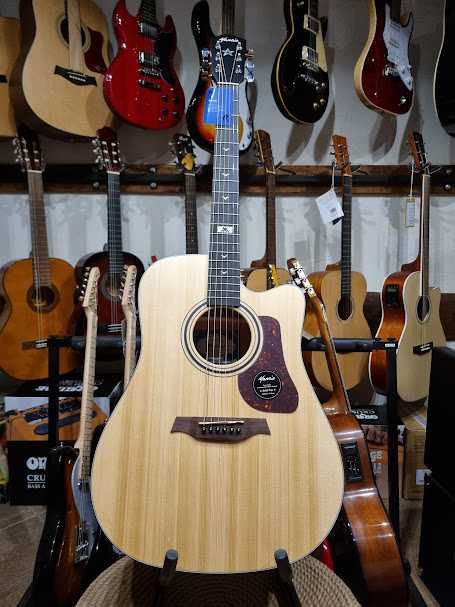 Mantic GT-10DCE NA gitara elektro-akustyczna GD10DCE solid top