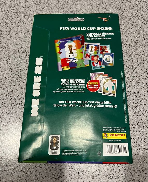 Panini FIFA World Cup 2026 наклейки