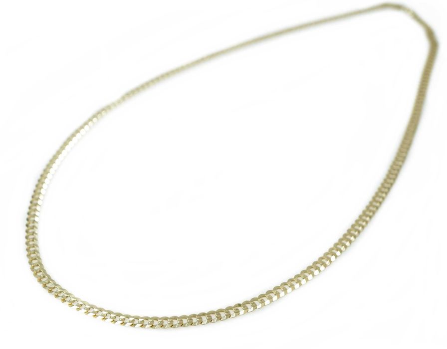 Złoto 585 - Złoty łańcuszek pancerka 60 cm 7,14 g