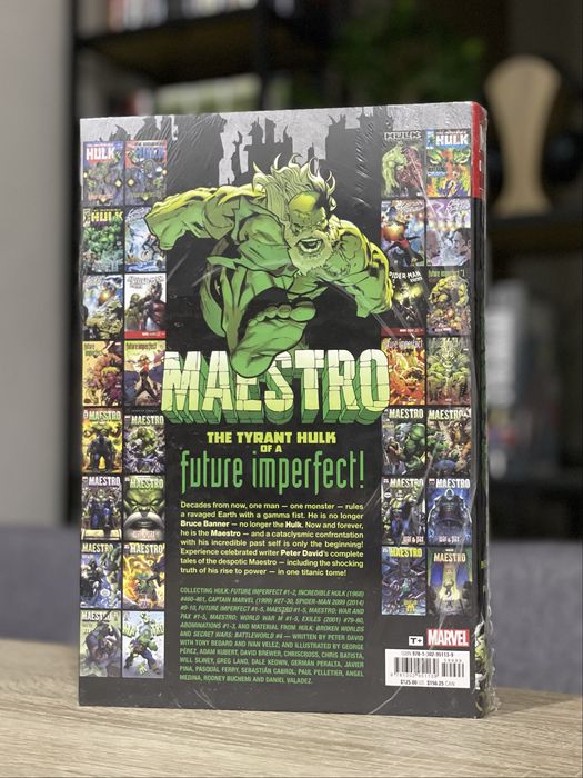 Комікс. Hulk Maestro Marvel omnibus. Ґалк Маестро Марвел  омнібус