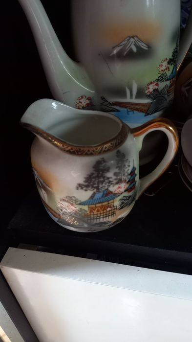 Serviço de café  chinesa antigo