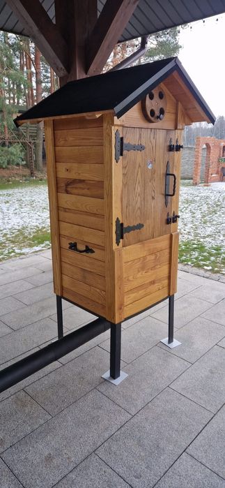 Wędzarka dębowa roz 79/79/170cm
