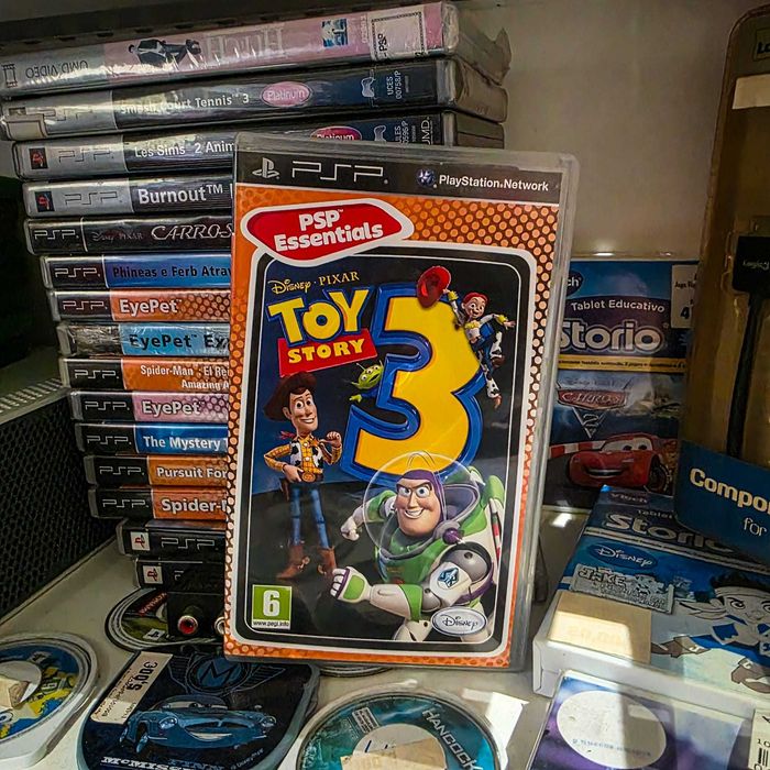 Disney/Pixar Toy Story 3–PSP Essentials–Completo(Caixa + Manual + UMD)