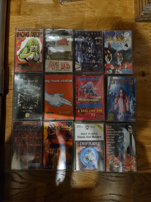 Аудиокассеты black death doom metal moon records