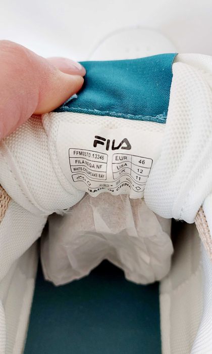 Нові кастомні оригінальні кросівки Fila Rega 46